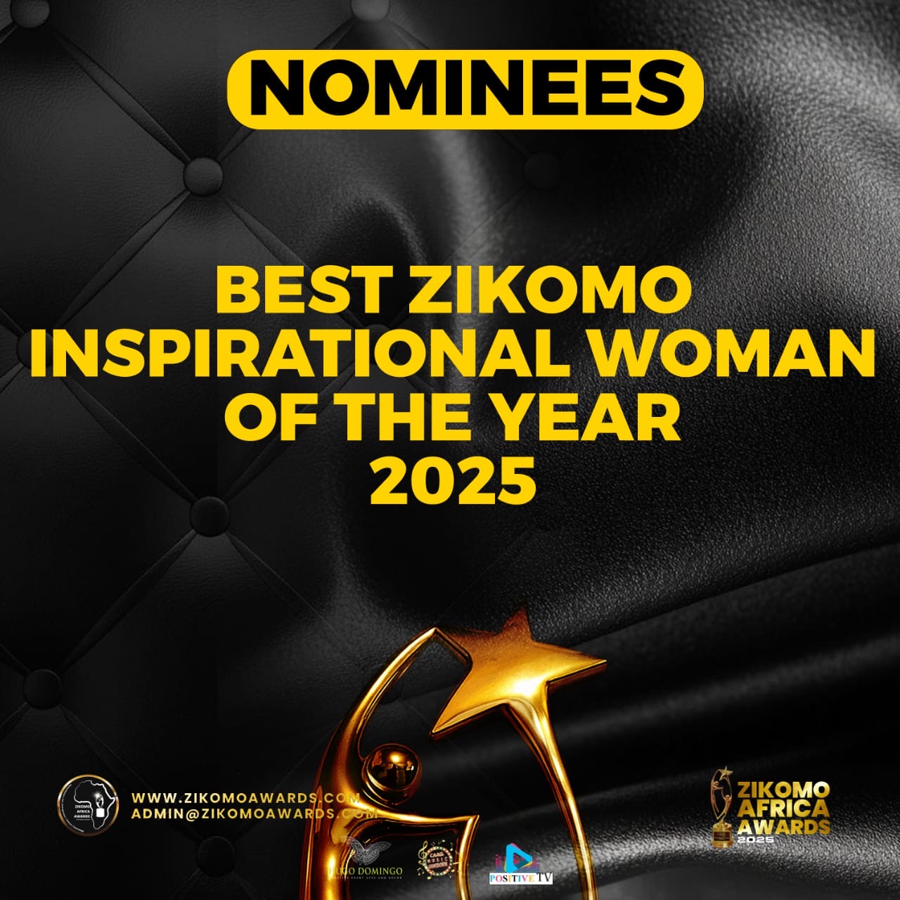 BEST ZIKOMO INSPIRATIONAL WOMANA OF THE YEAR 2025