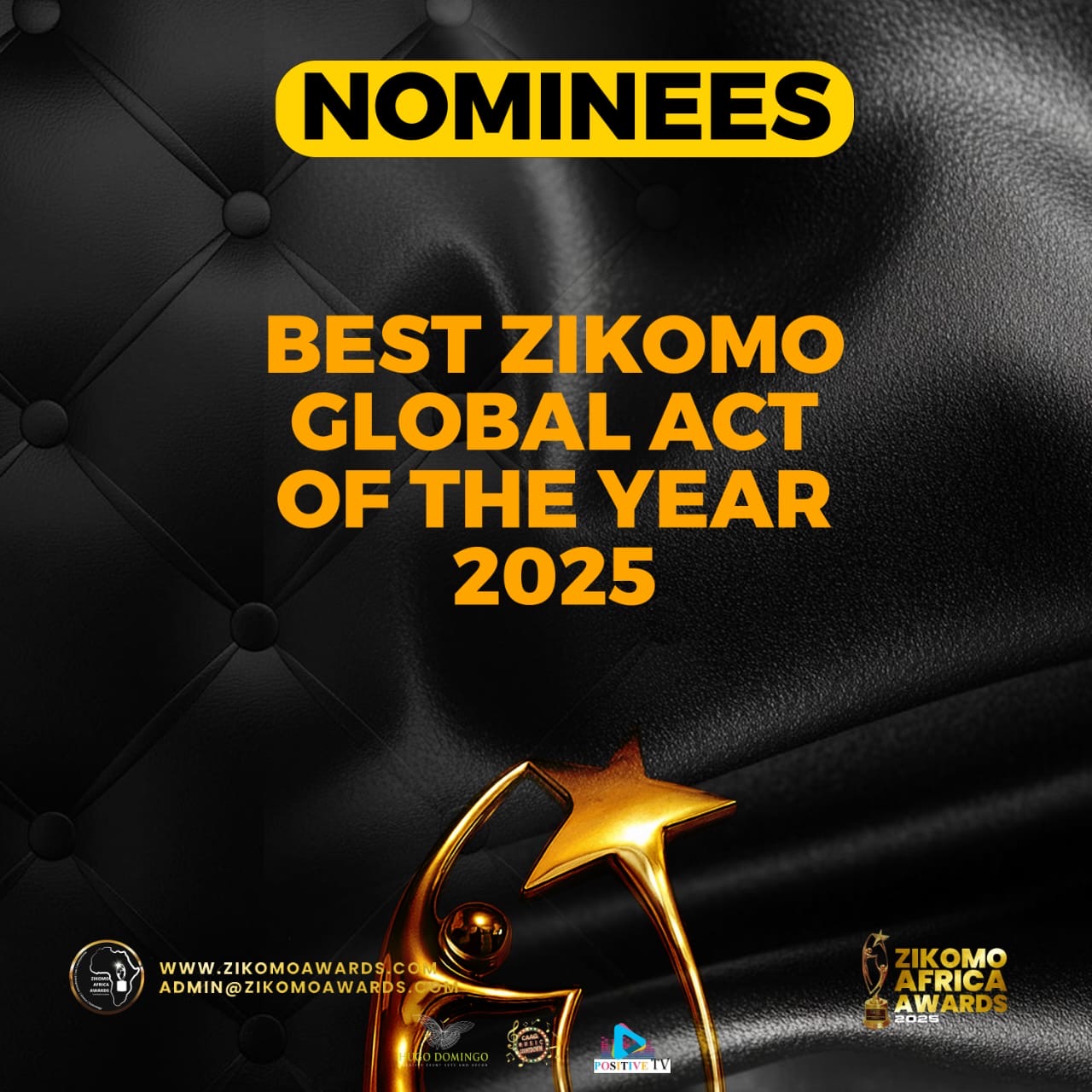 BEST ZIKOMO GLOBAL ACT OF THE YEAR 2025