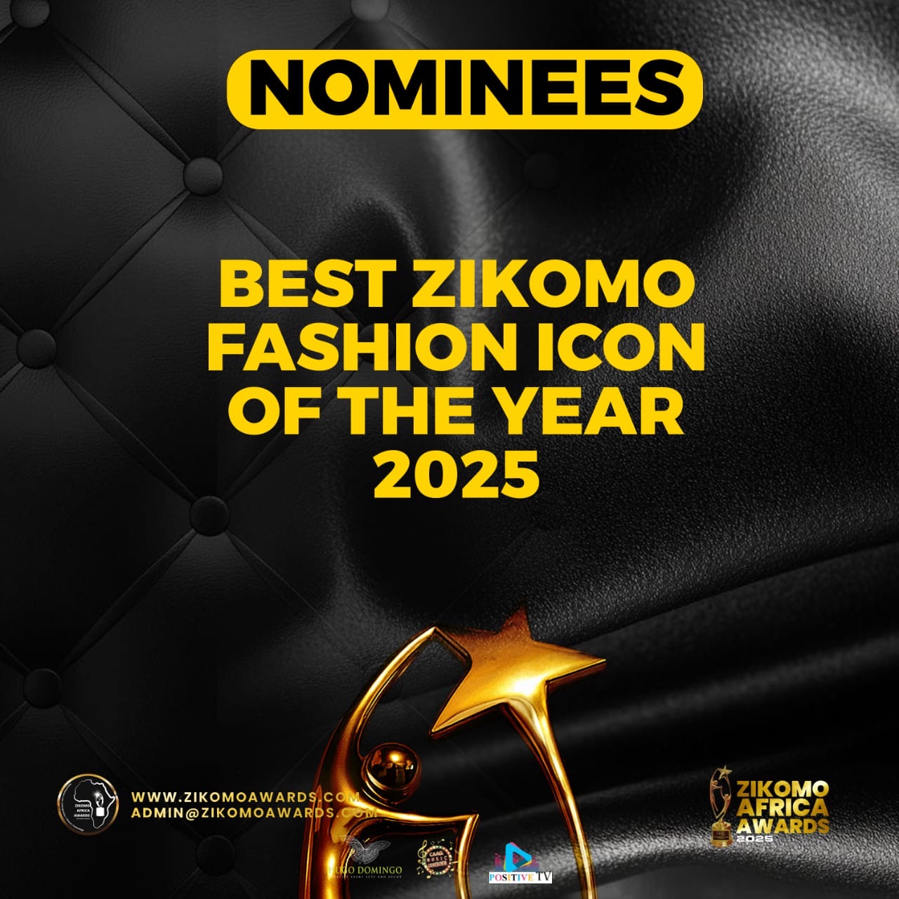 BEST ZIKOMO FASHION ICON OF THE YEAR 2025