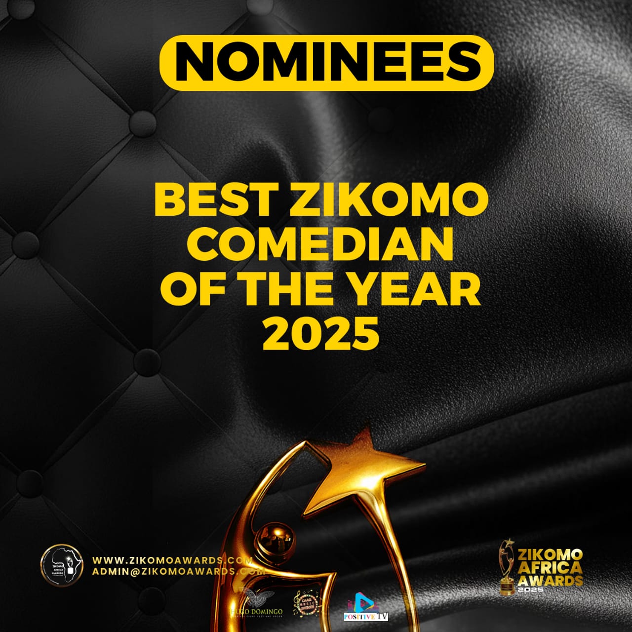 BEST ZIKOMO COMEDIAN OF THE YEAR 2025