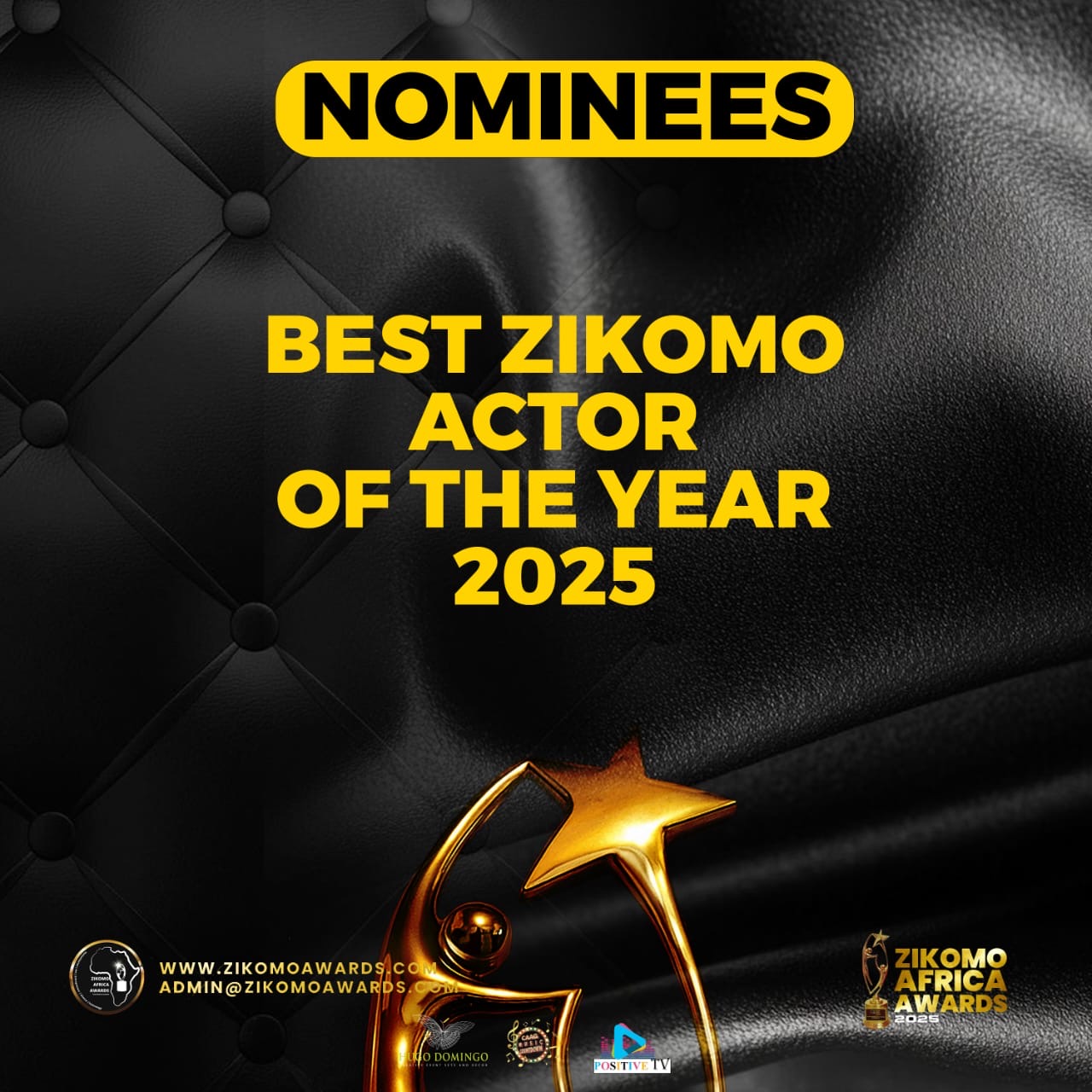 BEST ZIKOMO ACTOR OF THE YEAR 2025