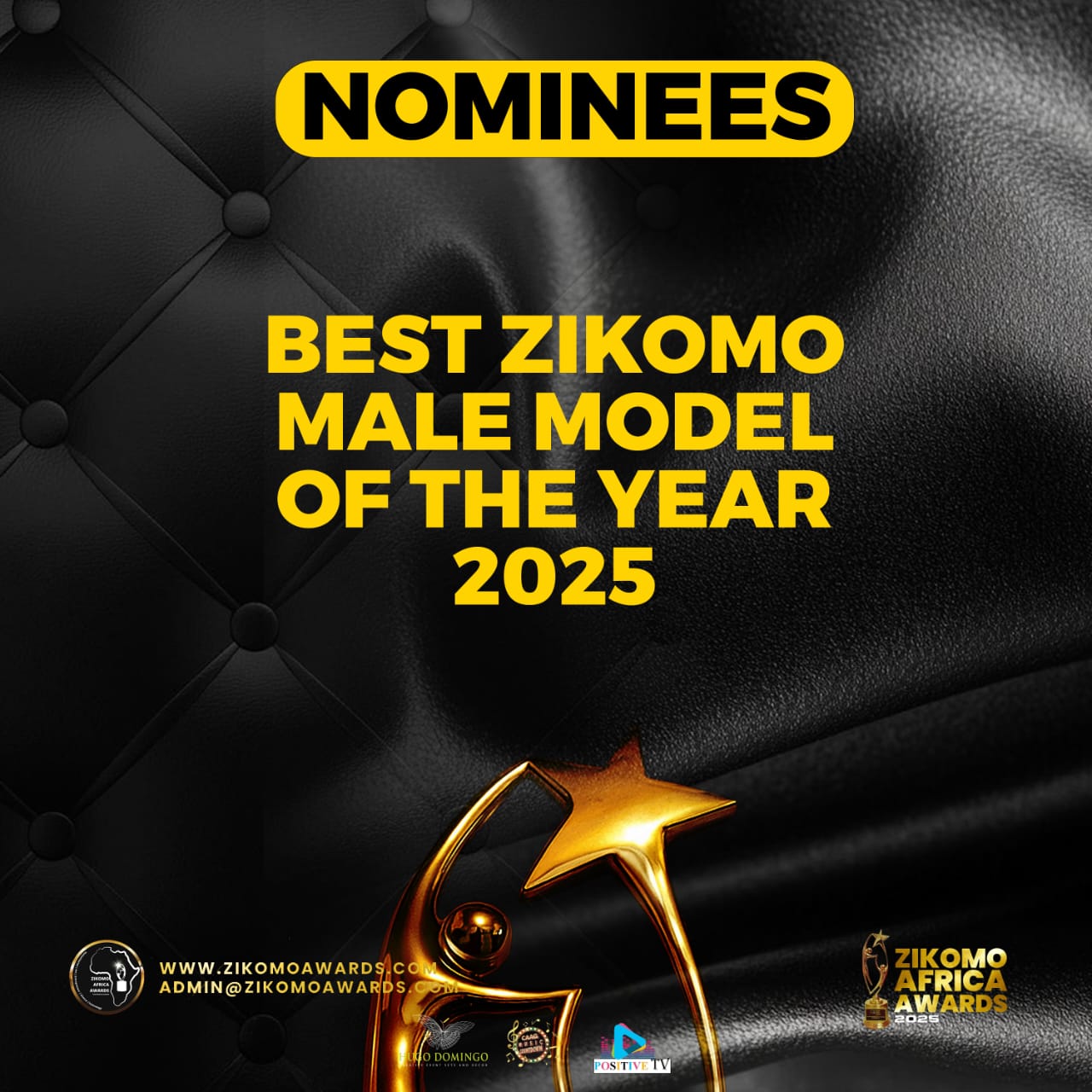 BEST ZIKOMO MALE MODEL OF THE YEAR 2025