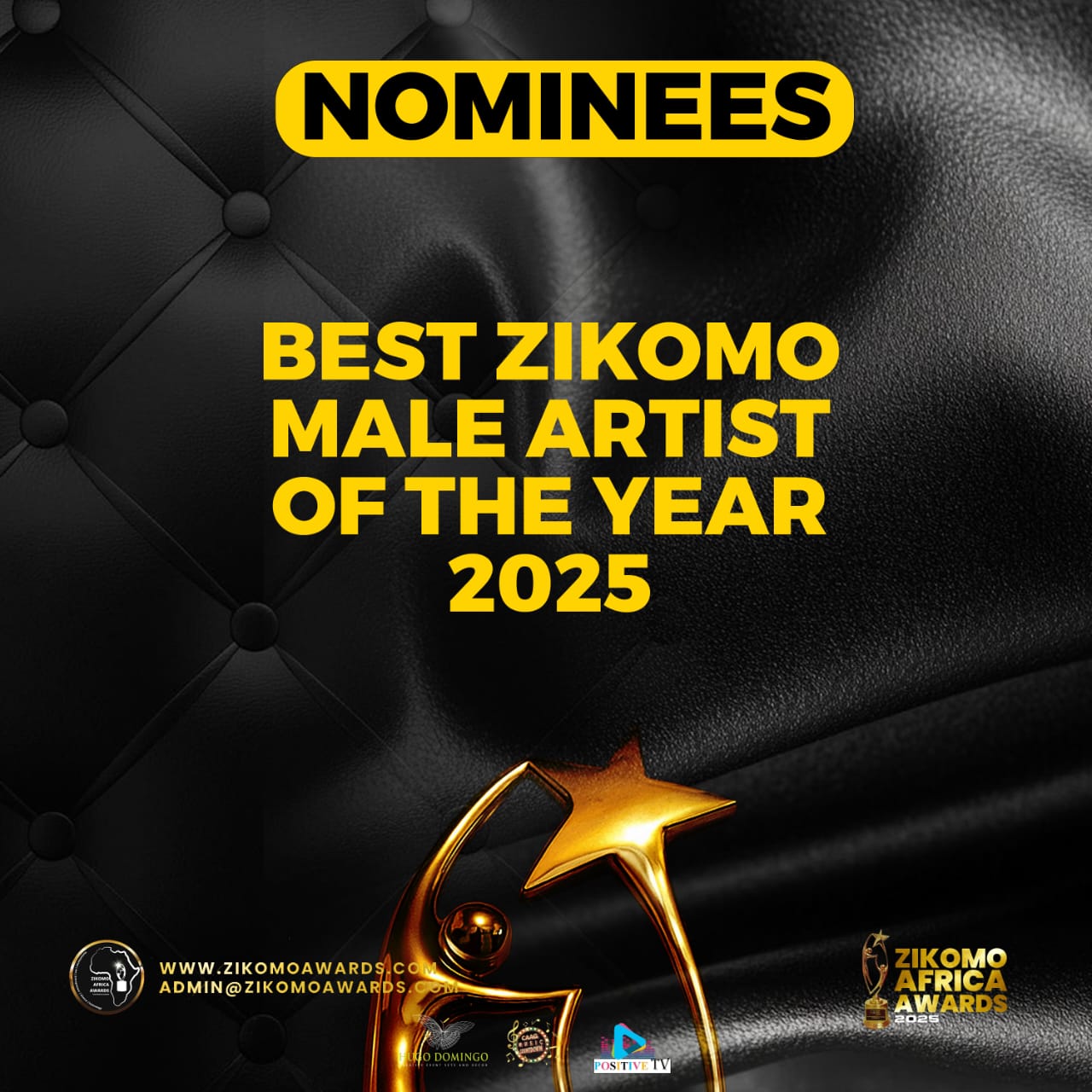 BEST ZIKOMO MALE ARTIST OF THE YEAR 2025