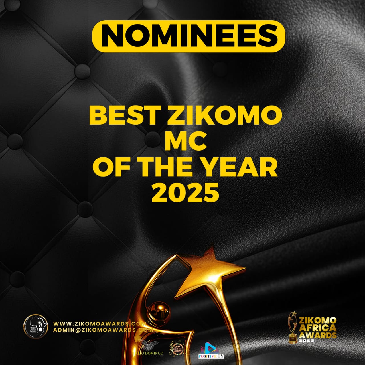 BEST ZIKOMO MC OF THE YEAR 2025