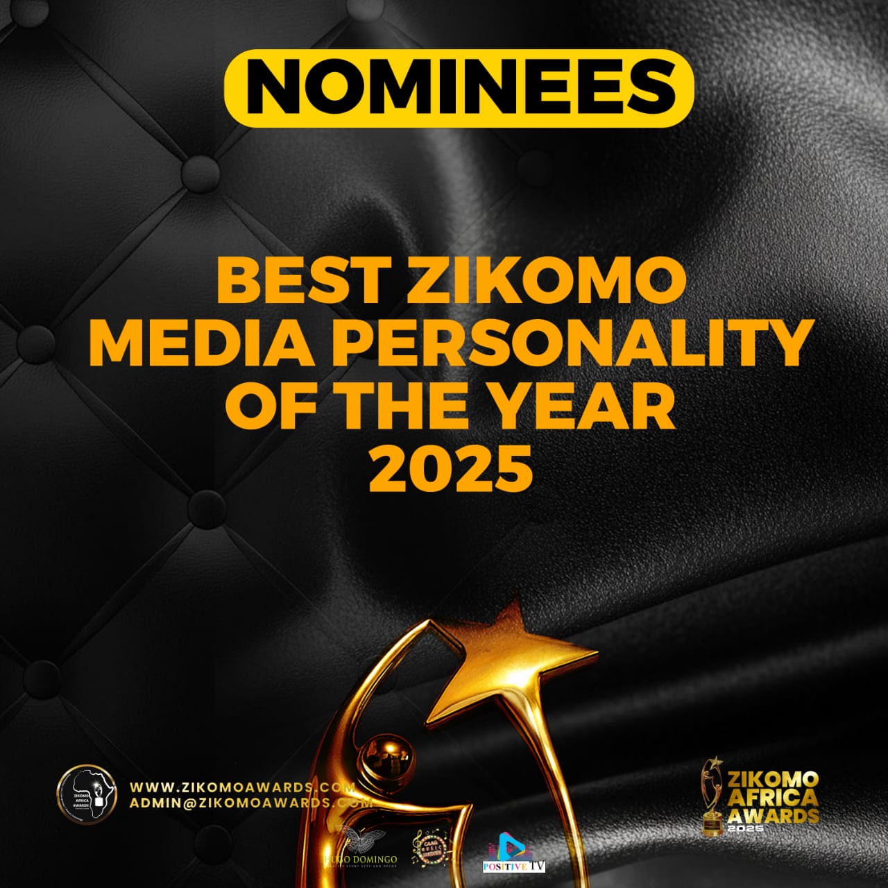 BEST ZIKOMO MEDIA PERSONALITY OF THE YEAR 2025