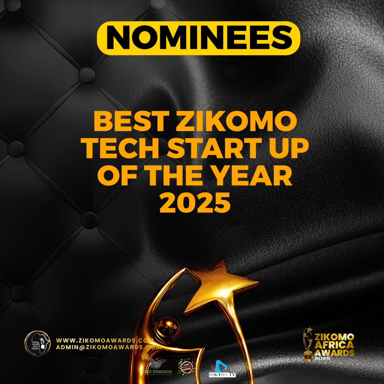 BEST ZIKOMO TECH STARTUP OF THE YEAR 2025