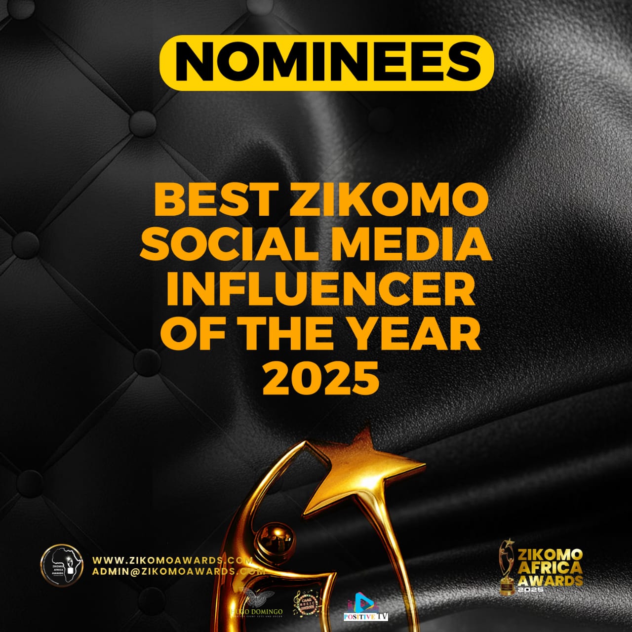BEST ZIKOMO SOCIAL MEDIA INFLUENCE OF THE YEAR 2025