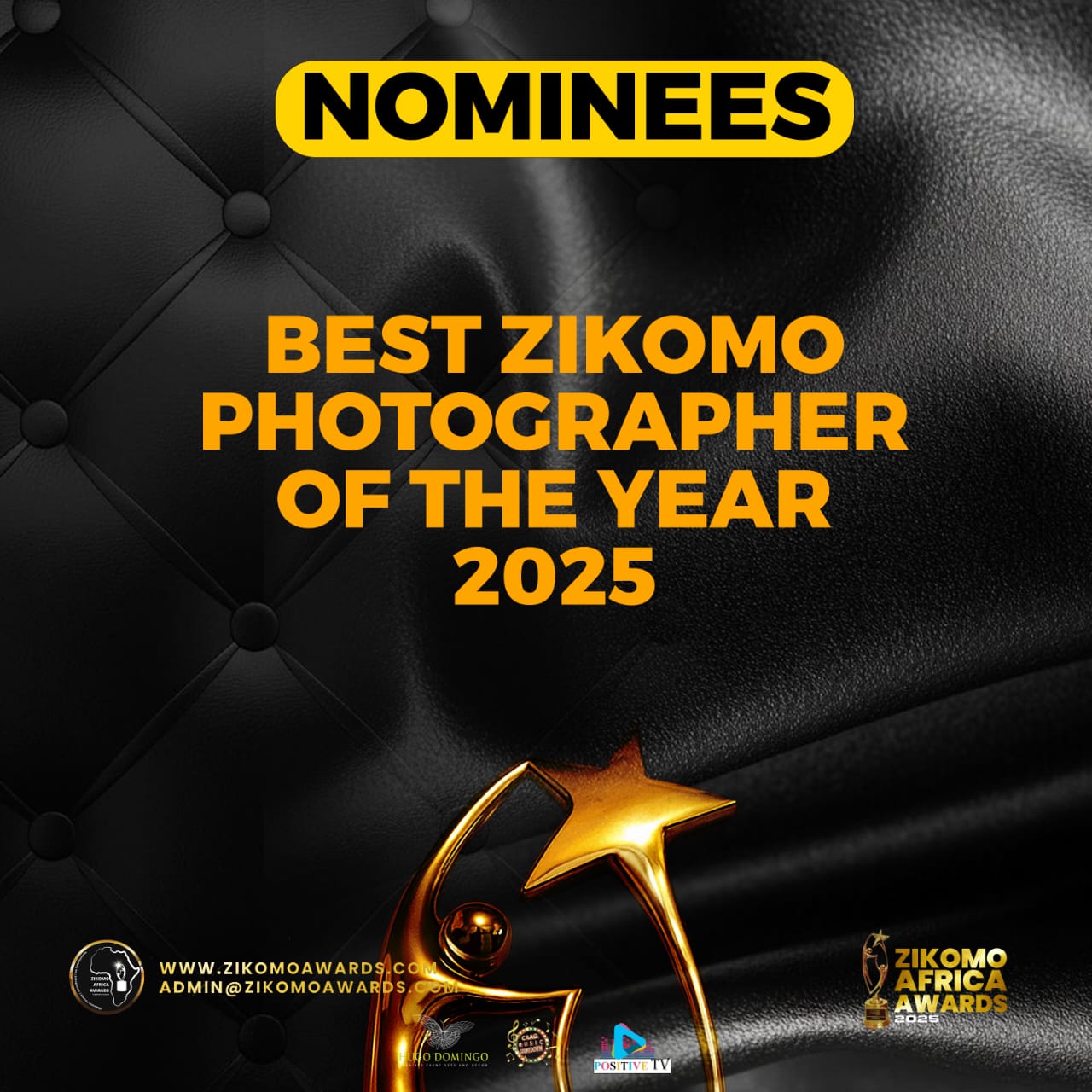 BEST ZIKOMO PHOTOGRAPHER OF THE YEAR 2025