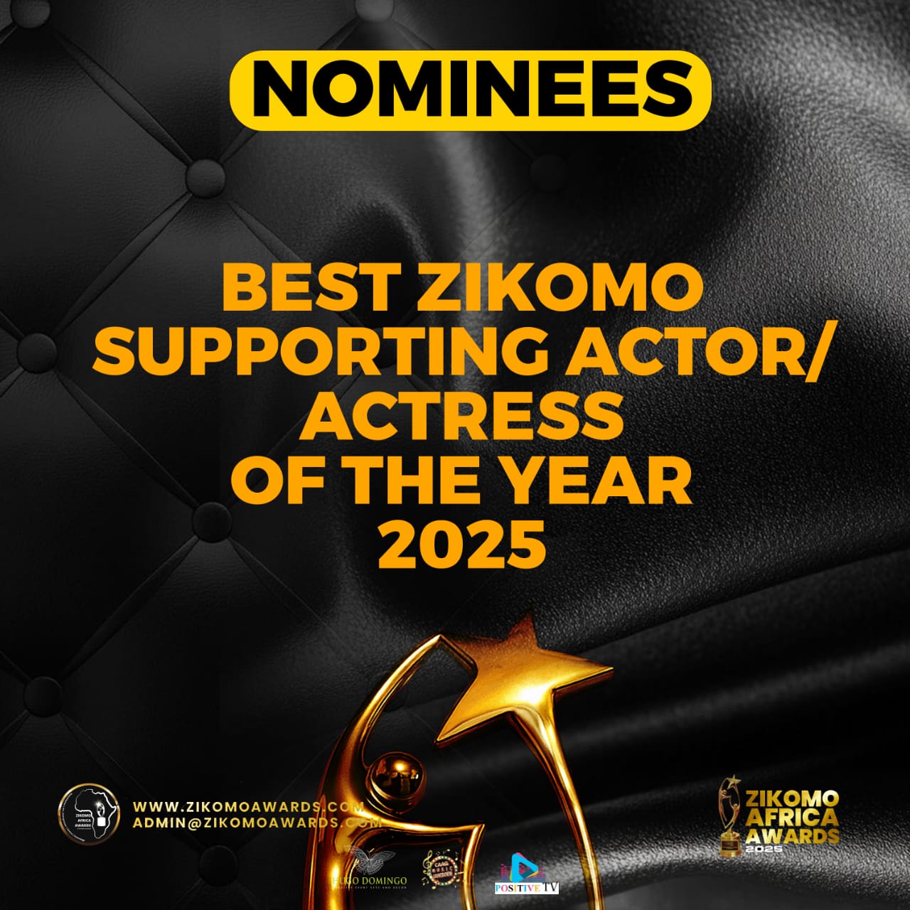 BEST ZIKOMO ACTRESS/ACTOR SOUTHERN /EAST AFRICA 2025