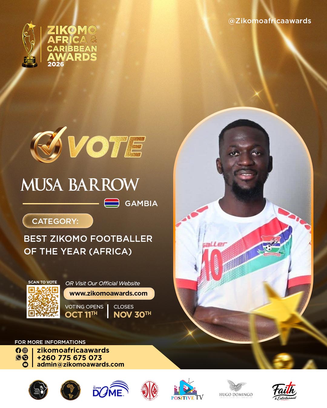 Musa Barrow-Gambia