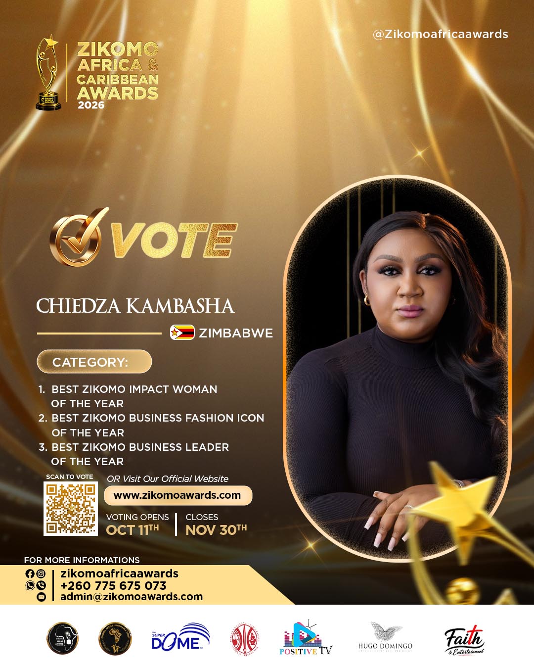 Chedza Kambasha-Zimbabwe (Fashion)