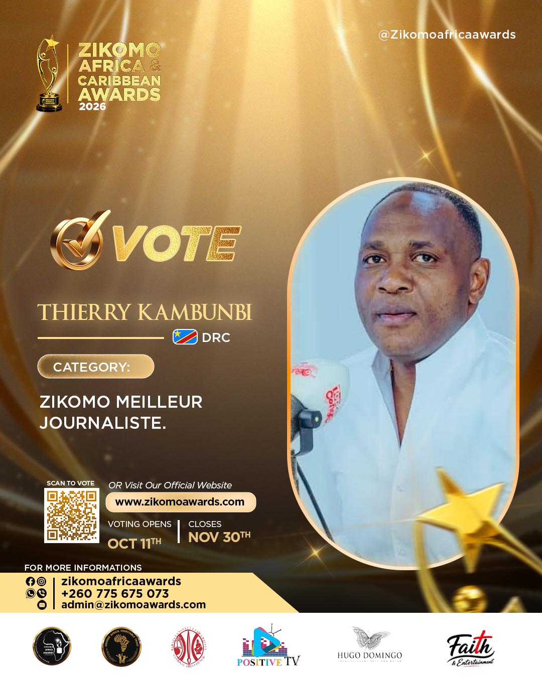 Best Zikomo Journalist of the Year 2026