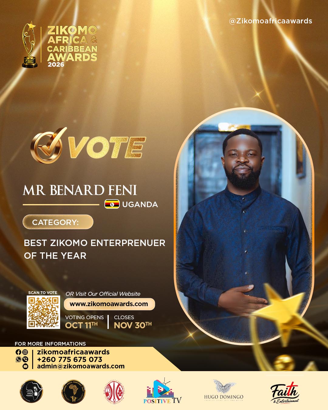 Mr Bernard Feni-Uganda
