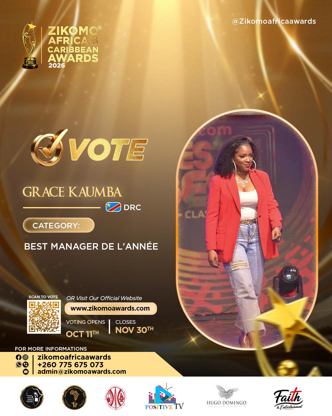 Best Zikomo Artist Manager of the year 2026