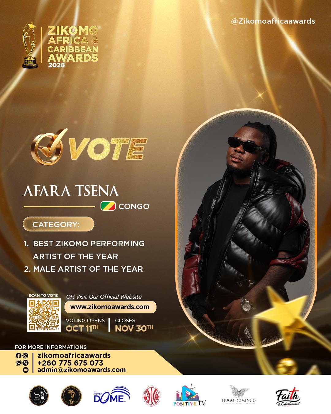 Best Zikomo Male Artist of the Year 2026