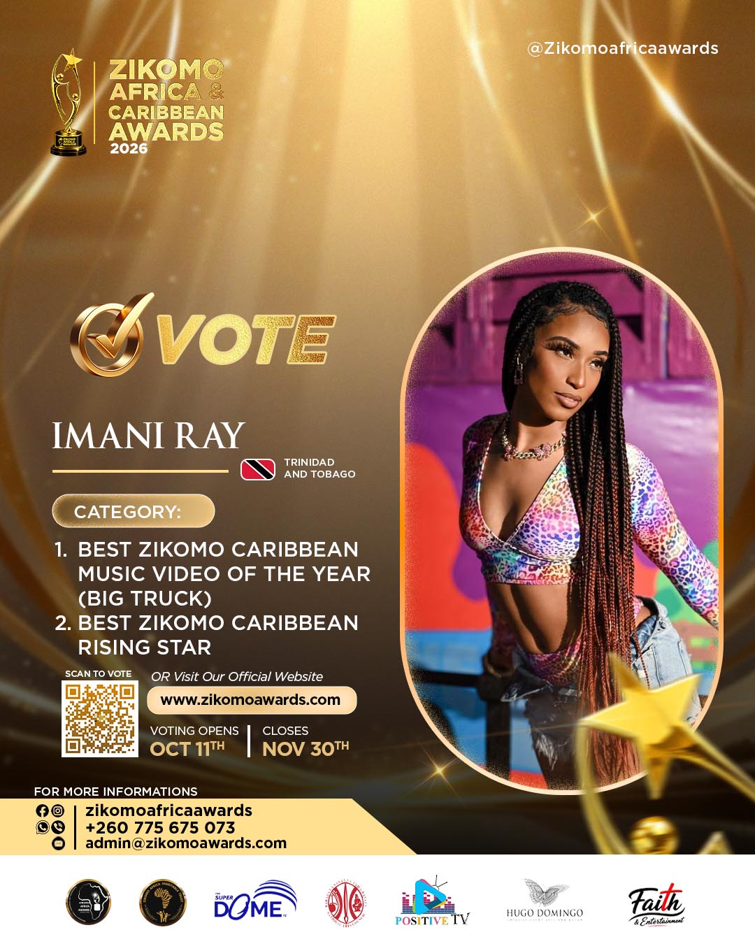 Imani Ray-Trinad and Tobago