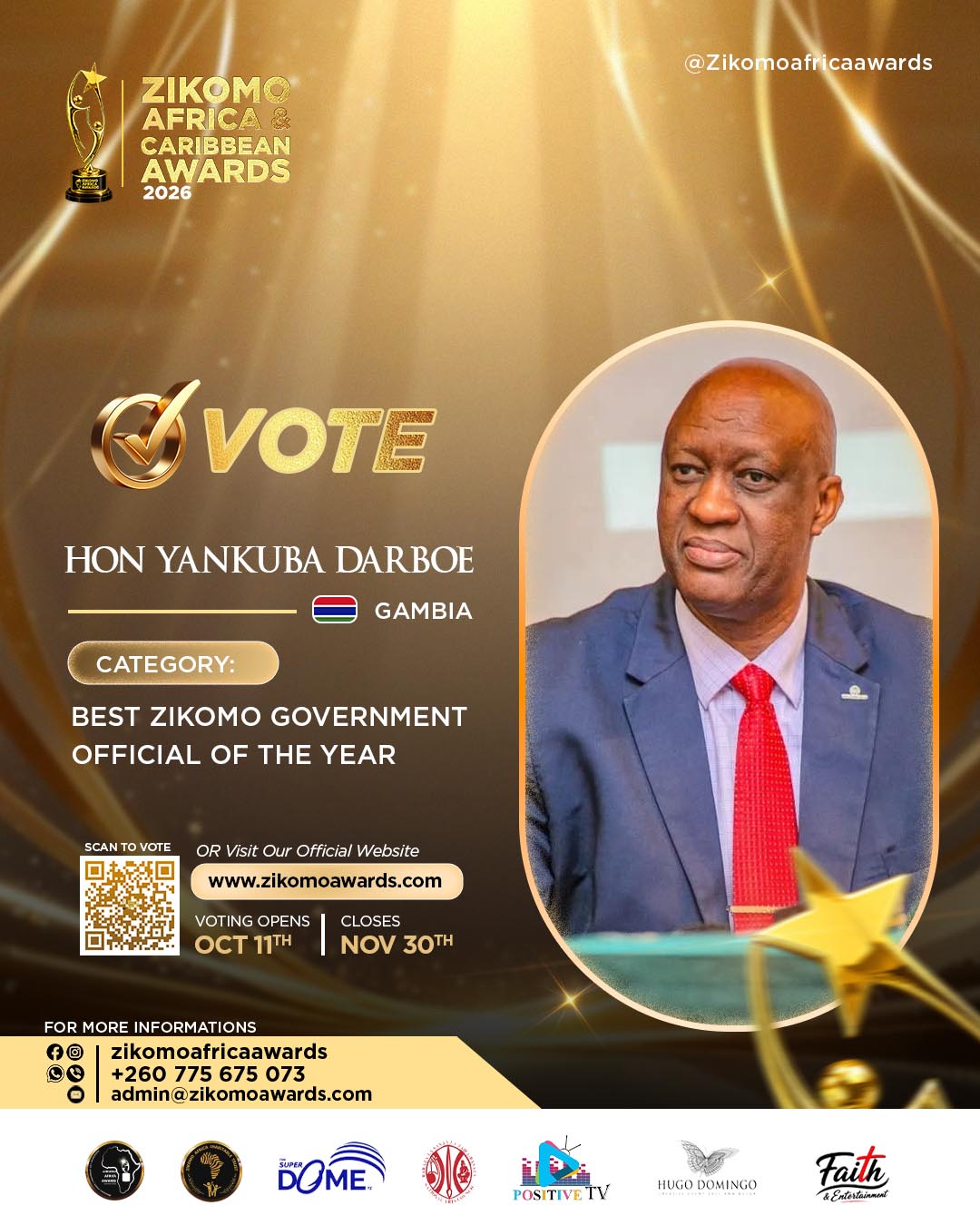 Hon. Yankuba Darboe-Gambia