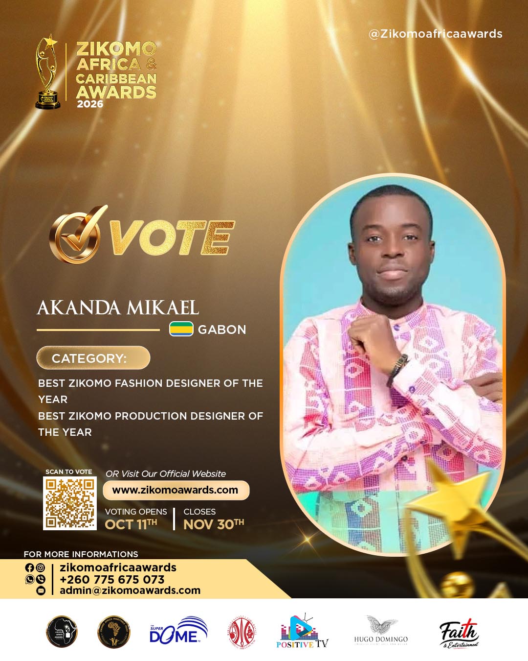 Best Zikomo Production Design of the Year 2026