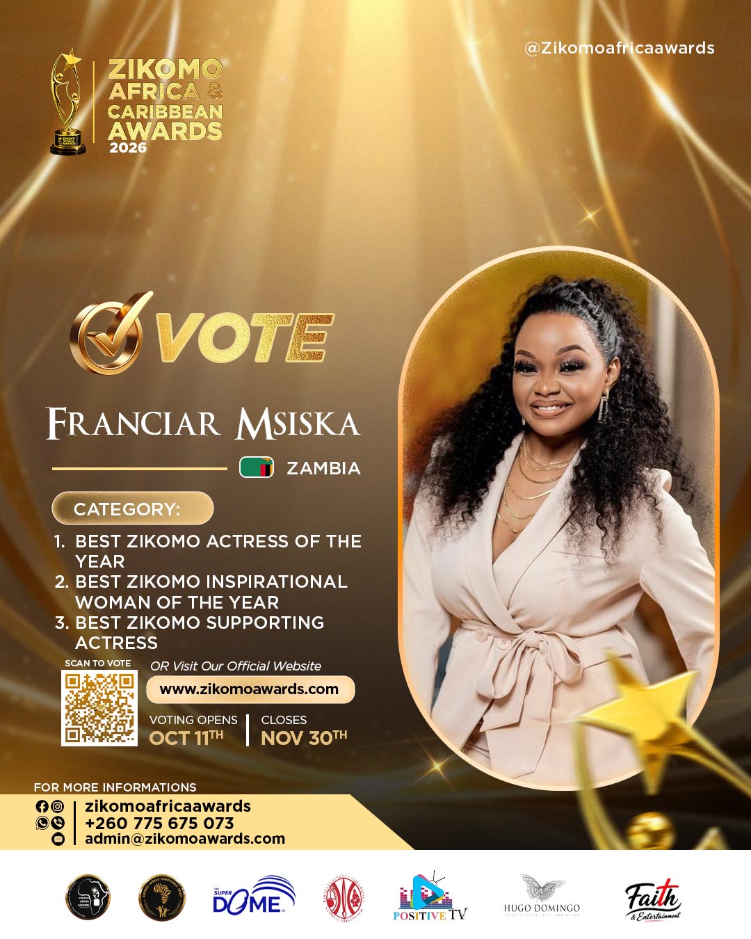 Francia Msiska-Zambia