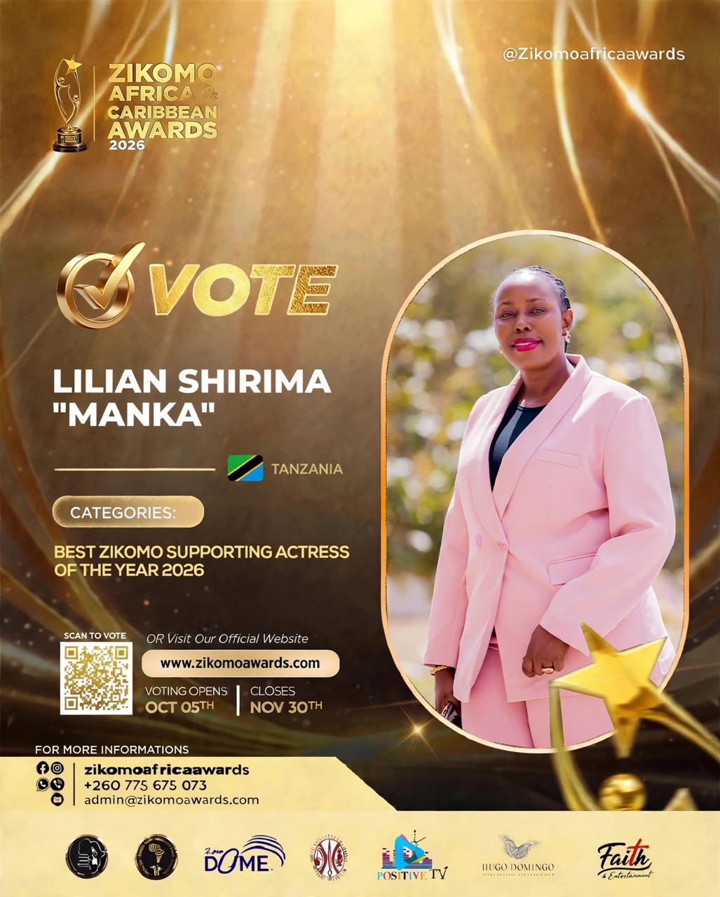 Lilian Shirima (Manka)-Tanzania