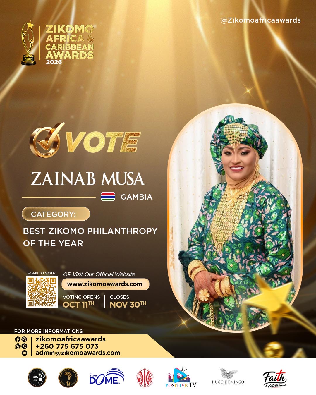 Best Zikomo Philantropy of the Year