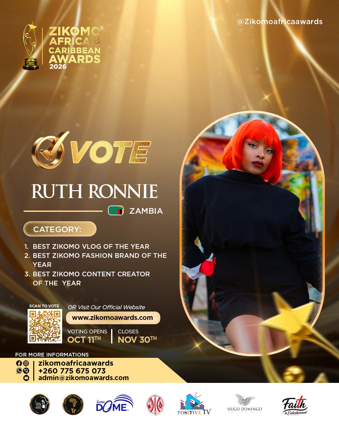 Ruth Ronnie-Zambia