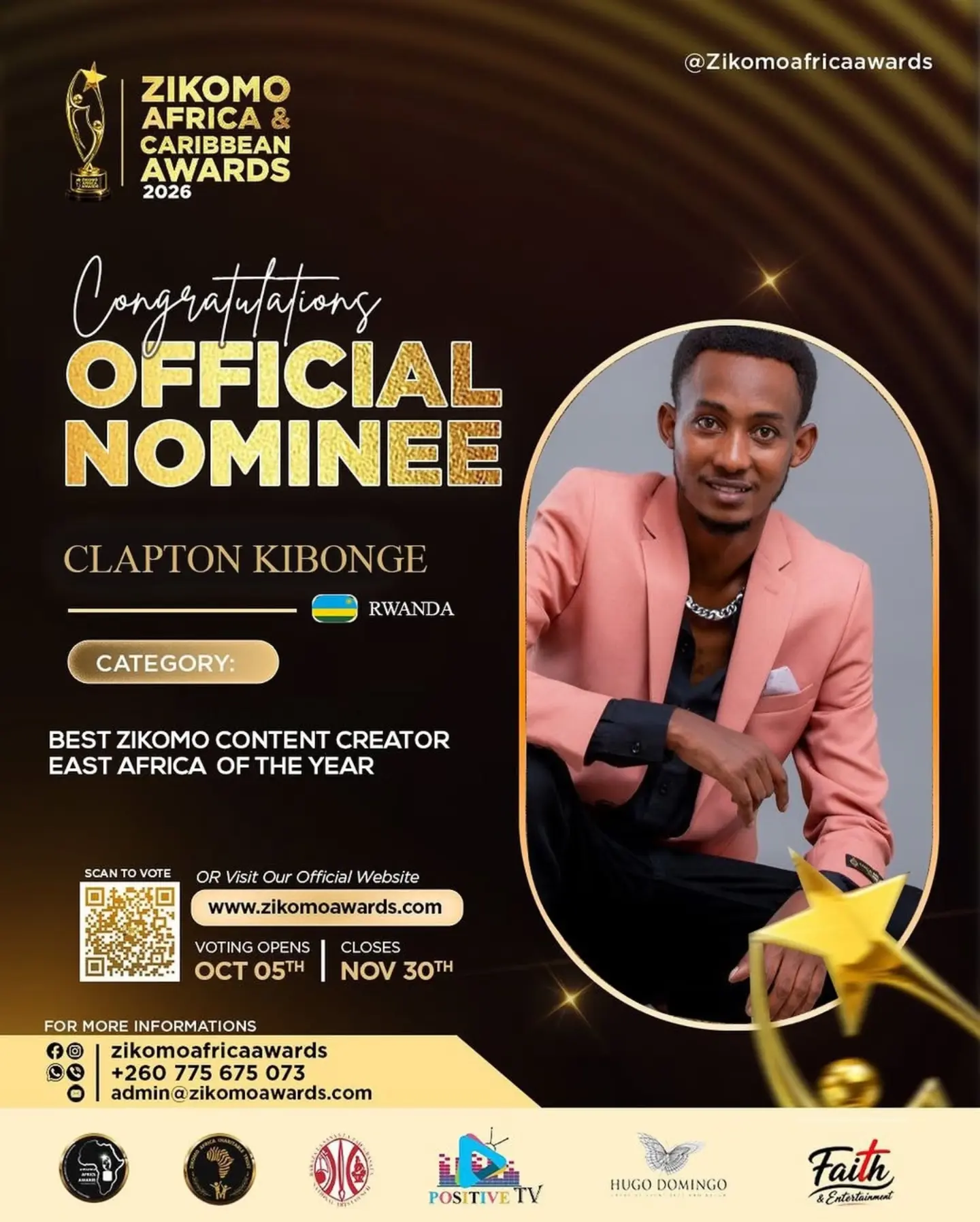 Clapton Kibonge-Rwanda