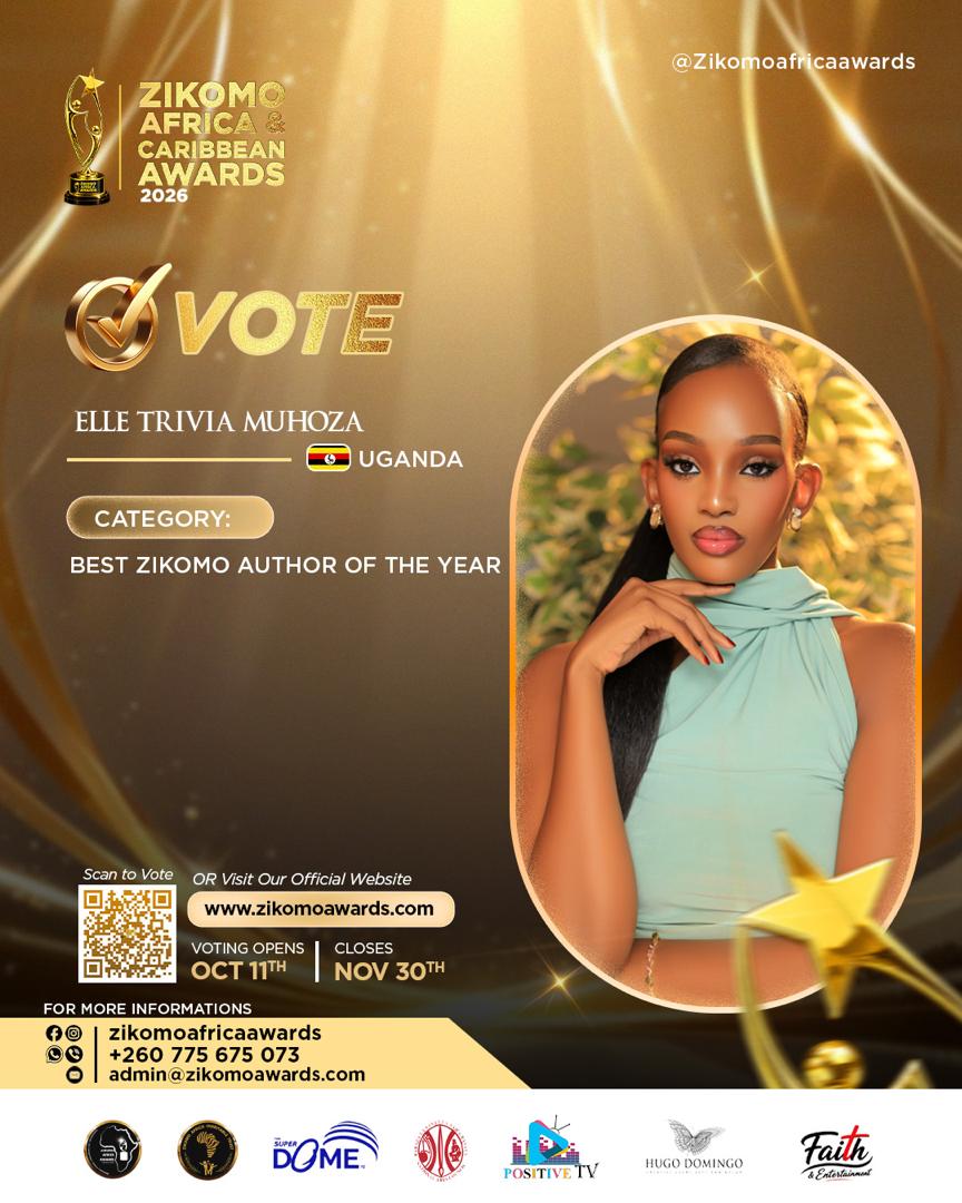 Best Zikomo Author of the Year 2026