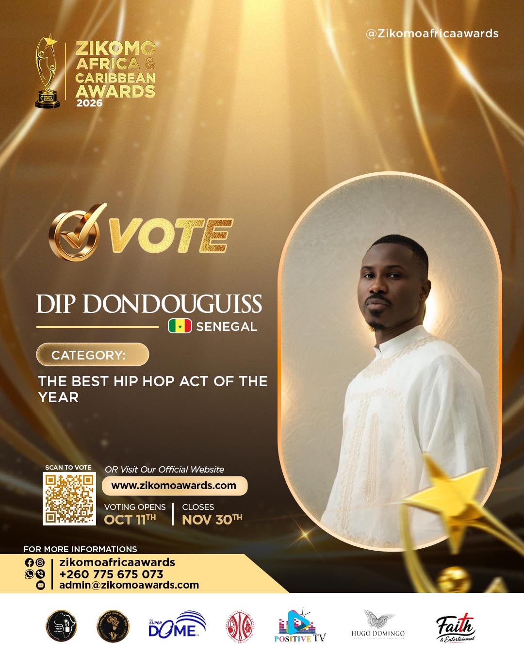 Best Zikomo Hip Hop Artist/Act of the Year