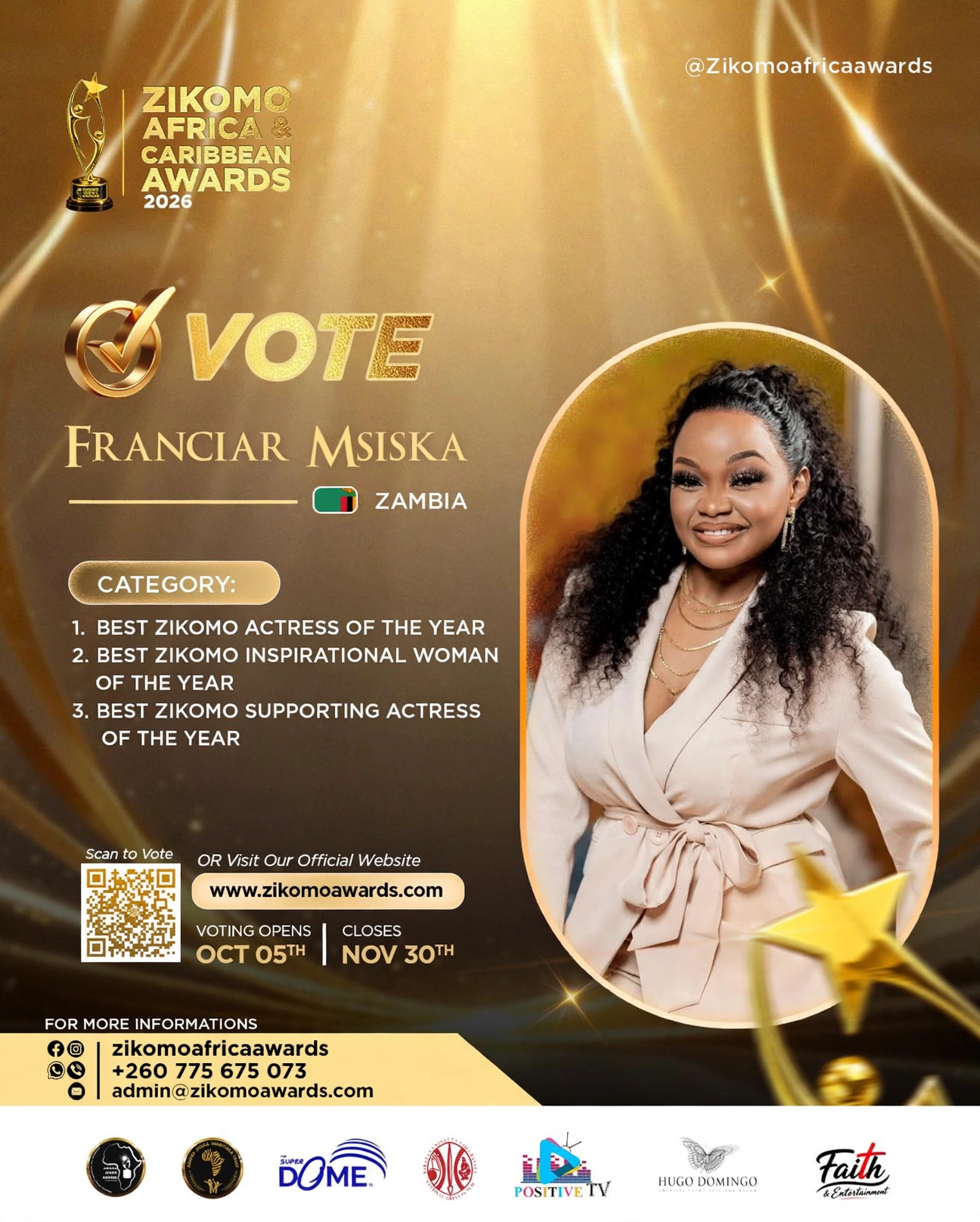Franciar Msiska-Zambia