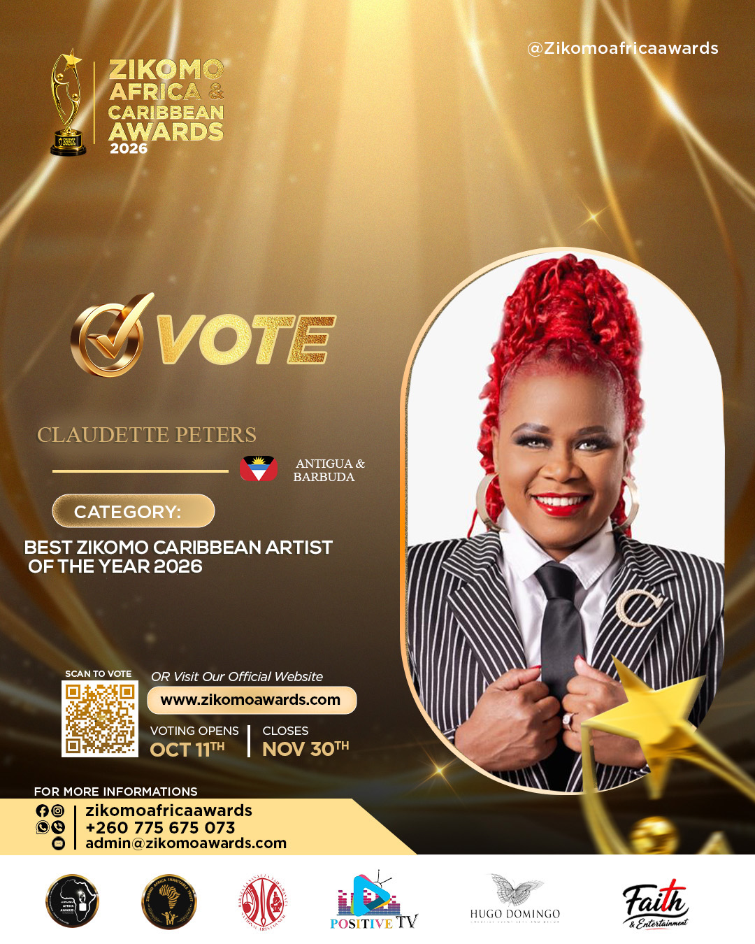 CLAUDETTE PETERS - ANTIGUA & BARBUDA