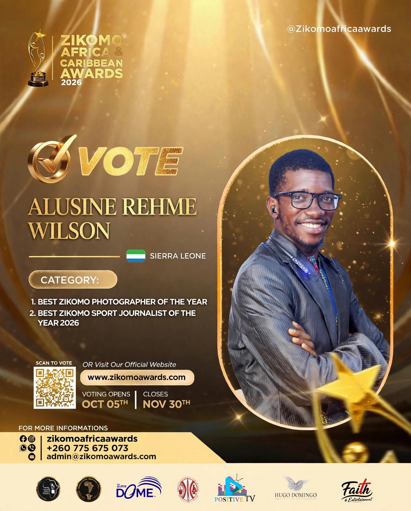 ALUSINE REHME WILSON - SIERRA LEONE