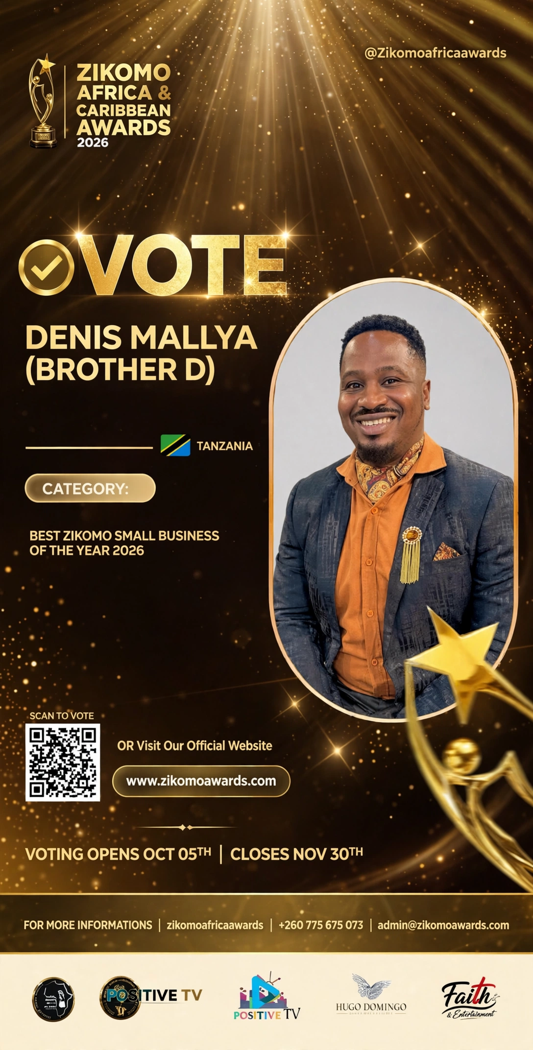 DENIS MALLYA (BROTHER D) - TANZANIA
