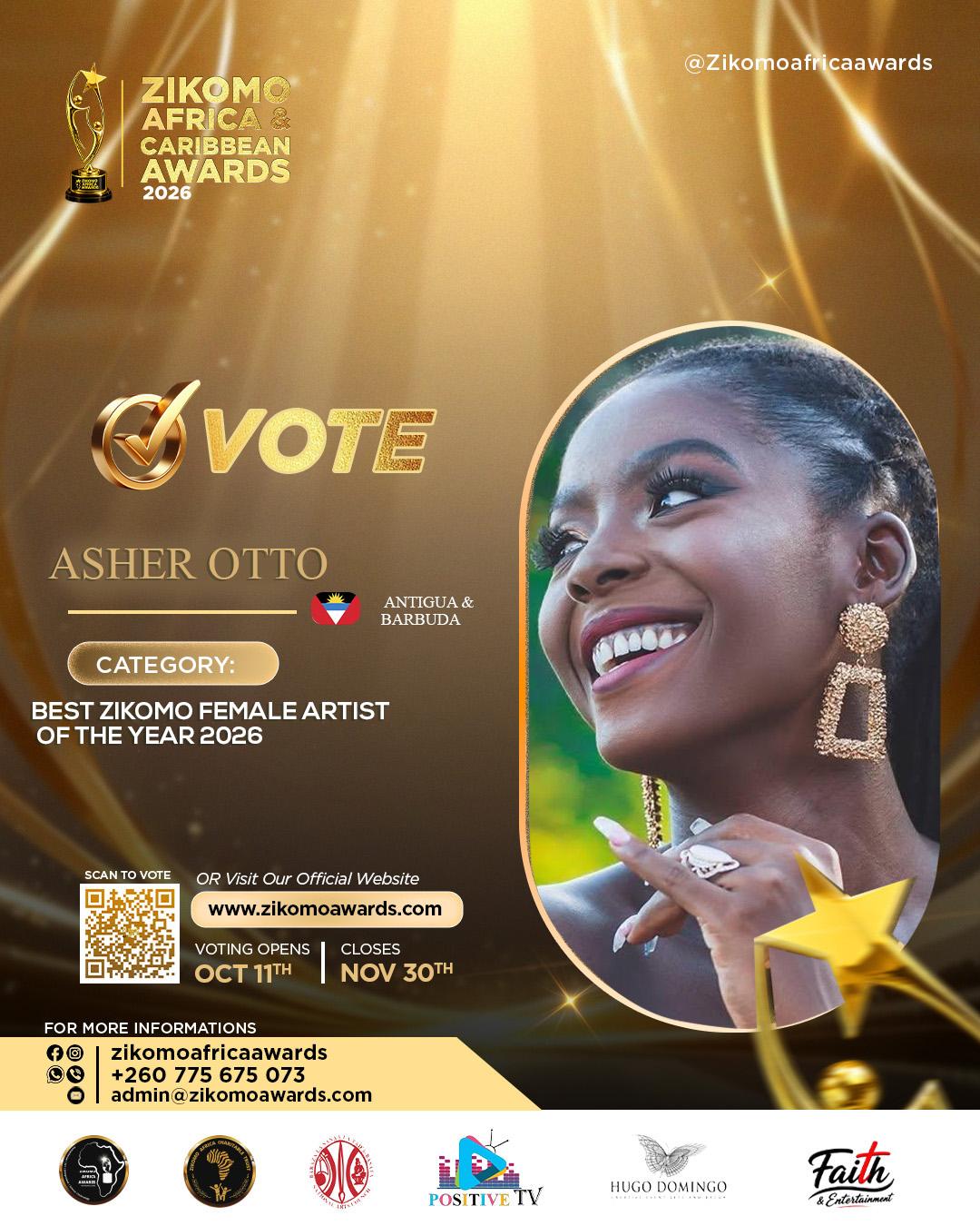 Best Zikomo Female Artist of the Year 2026