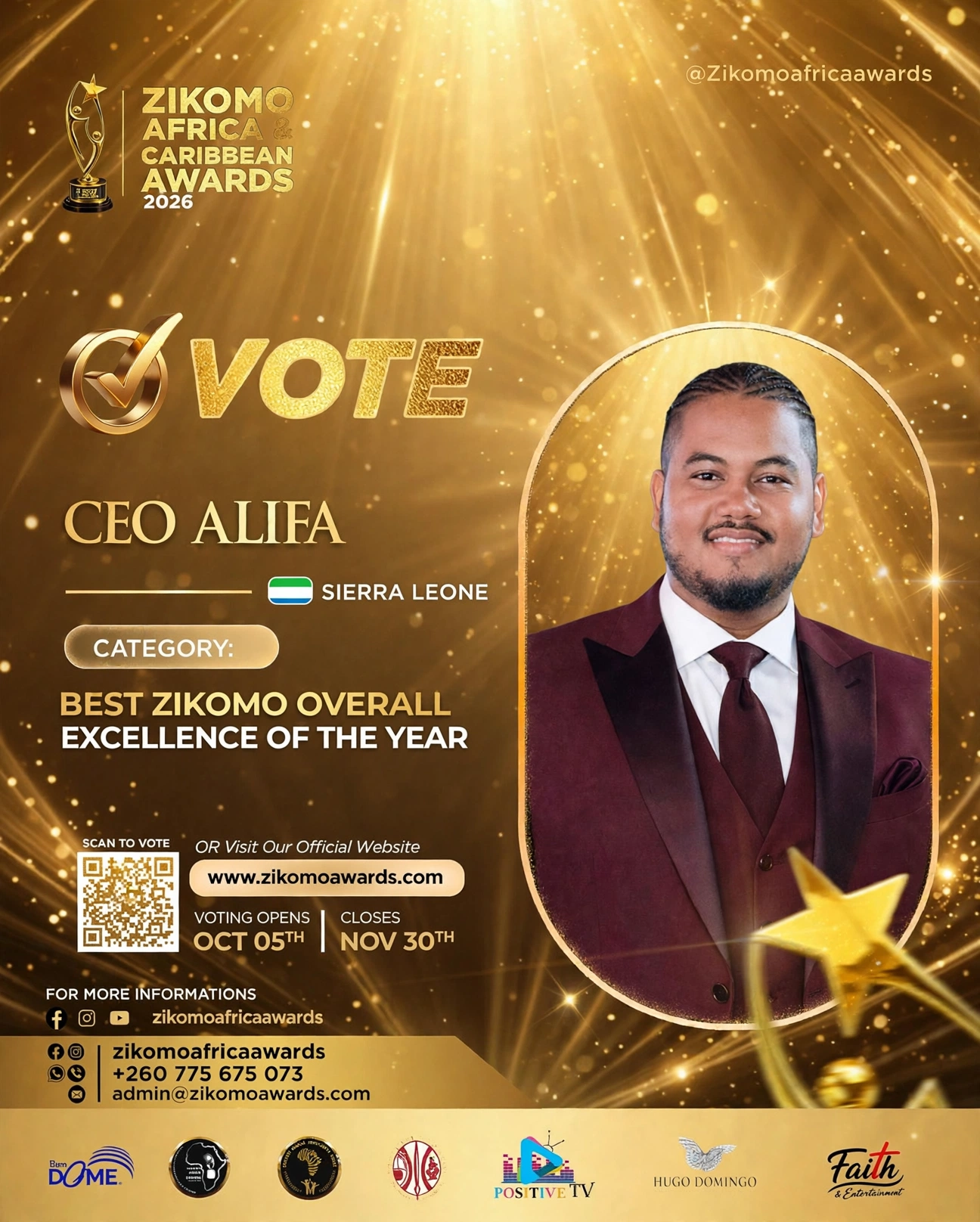 CEO ALIFA - SIERRA LEONE