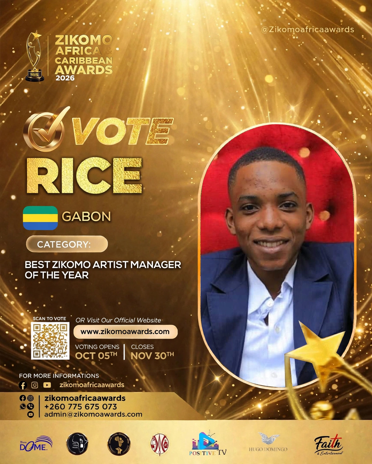 Riyade Moussavou (Rice)-Gabon