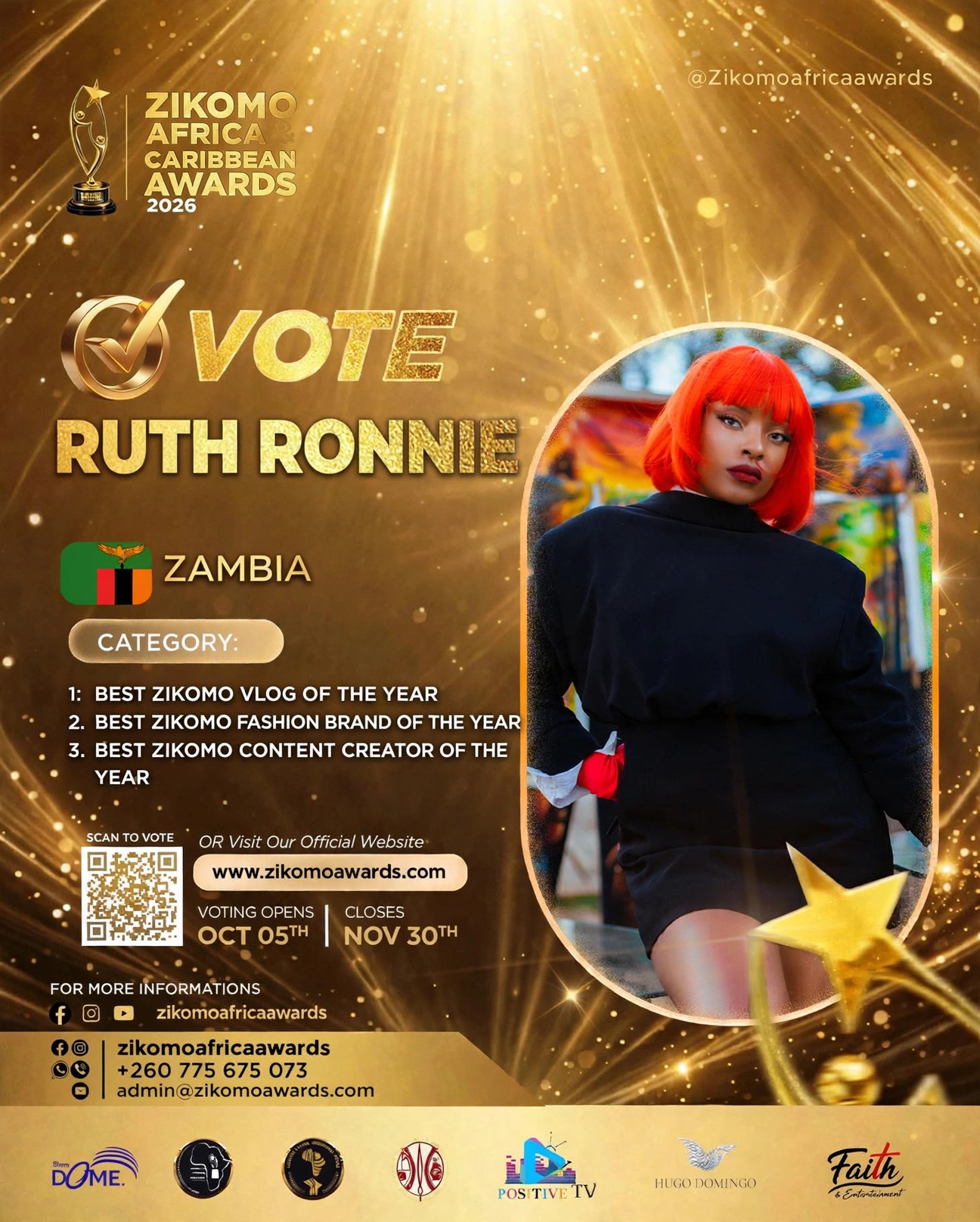 RUTH RONNIE - ZAMBIA i
