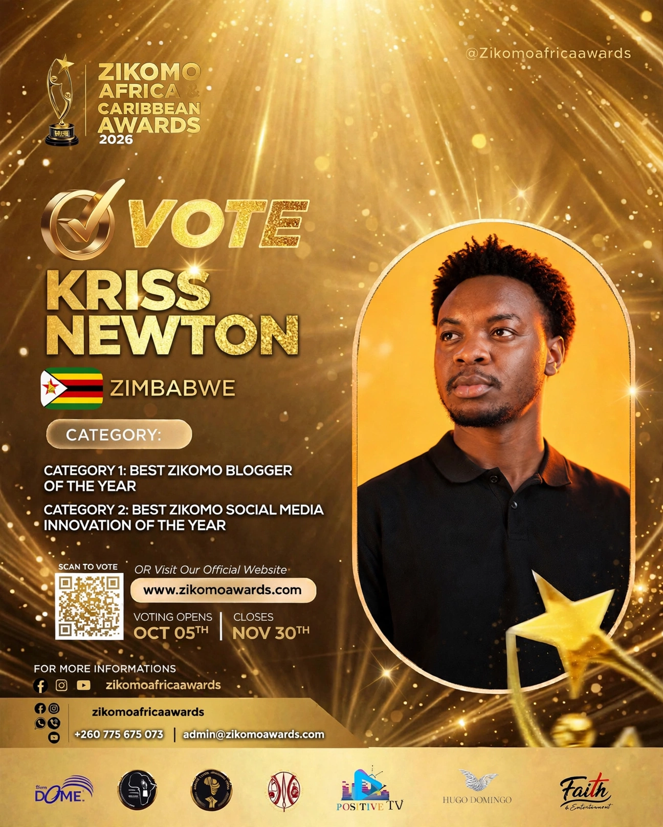 KRISS NEWTON - ZIMBABWE