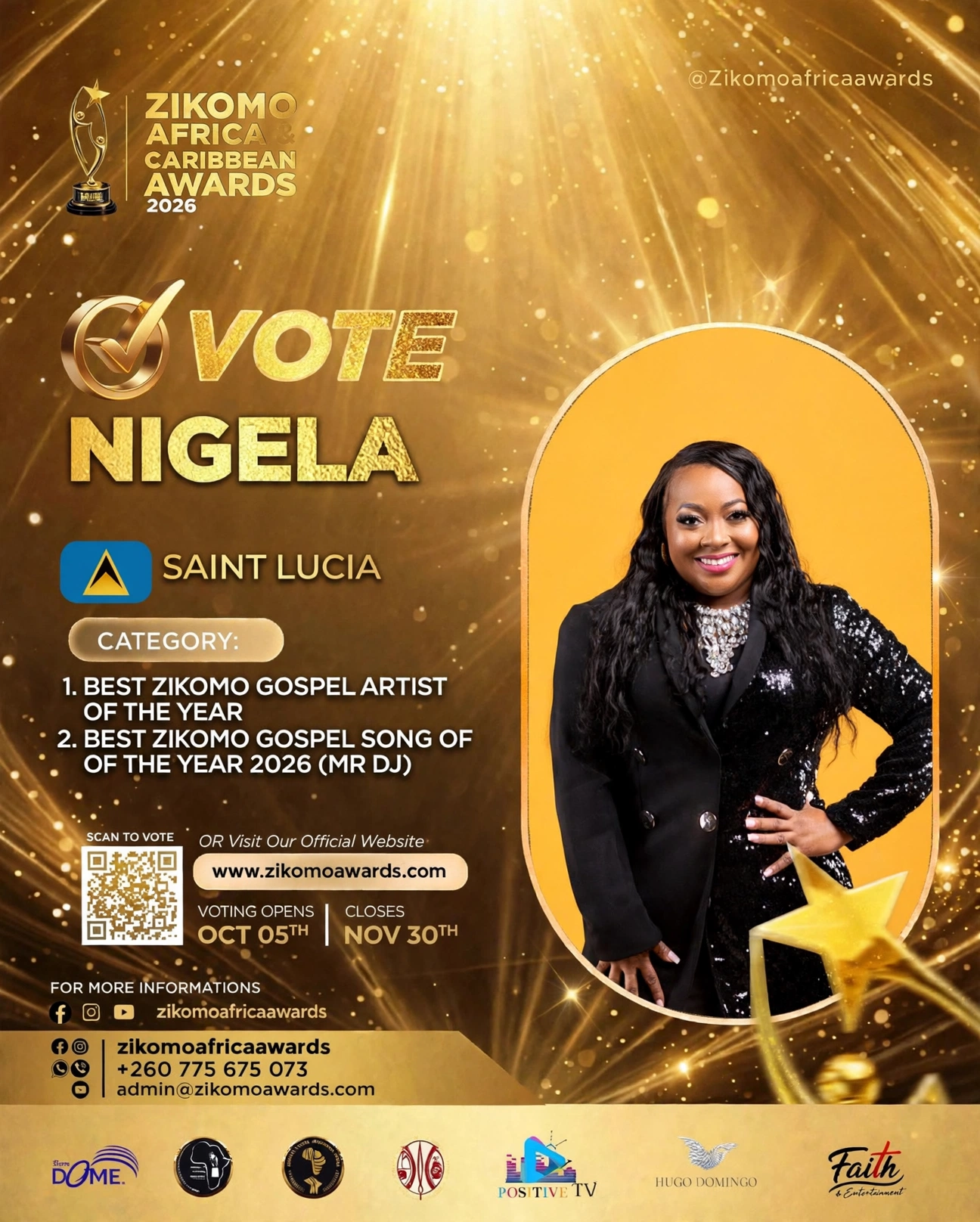 Best Zikomo Caribbean Gospel Song of The Year 2026