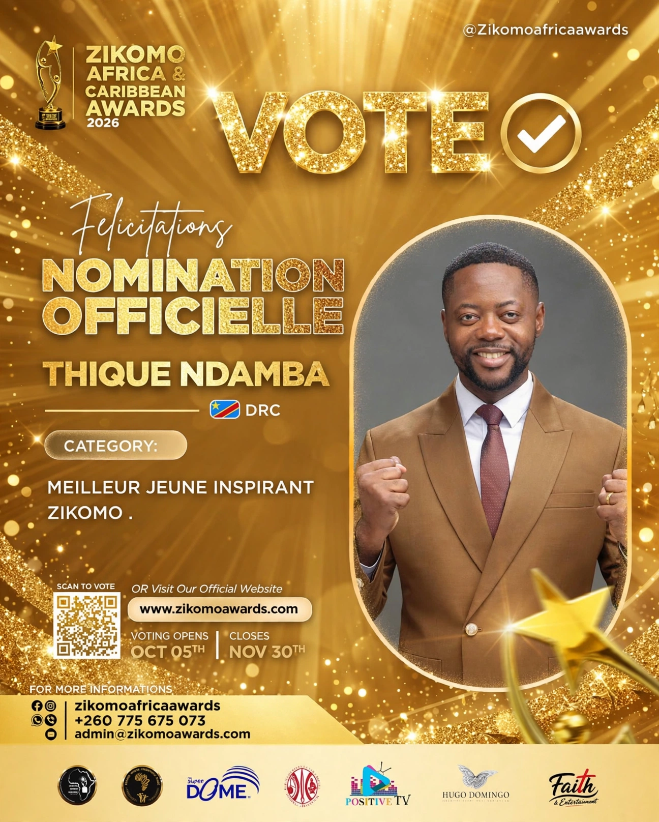 THIQUE NDAMBA - DRC